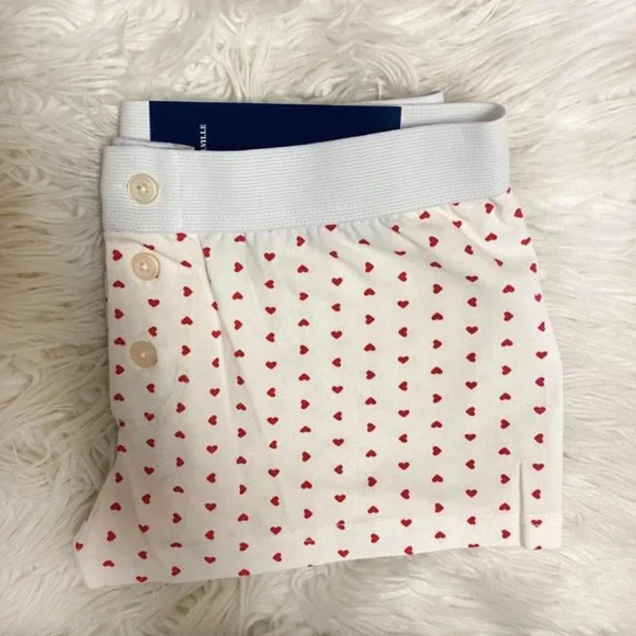 Brandy Melville Heart Pattern Boy Shorts - Picture 2 of 5